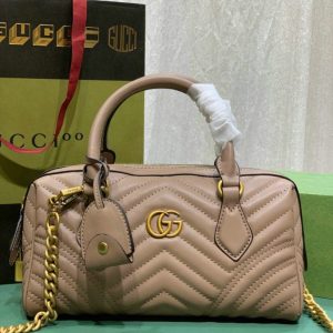 Gucci Replica GG Marmont AAAA Leather Bag - Multiple Colors