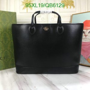Gucci Replica Ophidia Medium AAAA Top Handle Bag in Black