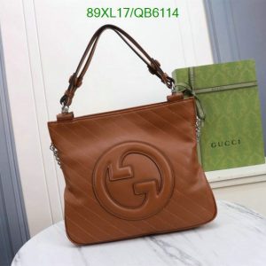 Gucci Blondie Brown Tote Bag