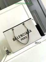 Balenciaga Replica Duty Free Large TOTE Bag IN Natural - Women's Handbag Dupe