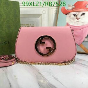 Stylish image of the GUCCI Replica Blondie Pink Mini Bag RB7552, showcasing its high-quality design.