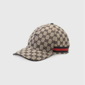 Stylish Gucci Replica GG CANVAS Baseball Hat DH40 with Web Detail