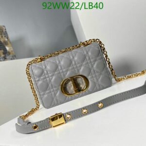 Christian Dior Small Luxury Inspired Caro Bag LB4016 - front view