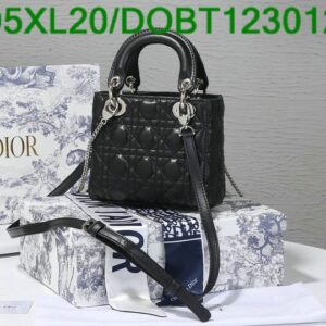 Dior Mini Luxury Multicolor Lady Bag DOBT12 - FRONT VIEW