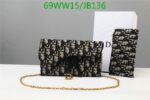 Dior Saddle WOC Wallet On Chain Bag JB1361 - featured image