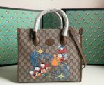 Gucci Copy Donald Duck Beige Tote Bag X7L4K9 - front view