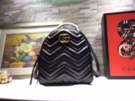 Gucci Replica GG Marmont Backpack Matelassé X5T9L2 - FRONT VIEW