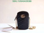 Knockoff Gucci Designer Handle GG Marmont Bag T1G4K9