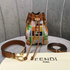 Fendi Replica Best Quality Multicolor Mini Backpack FDBM5678