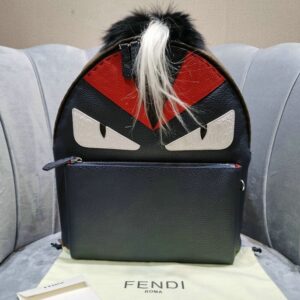 Fendi Fake Mirror Quality Monster Eyes Backpack FDBT2345