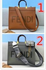 Fendi Lookalike 1:1 Replica Leather Sunshine Shopper FDBM1324