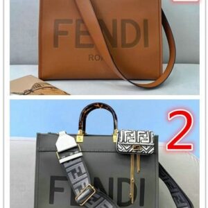 Fendi Lookalike 1:1 Replica Leather Sunshine Shopper FDBM1324