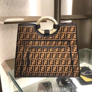 Fendi Fake Super 1:1 Book Tote Bag For Ladies FDBX7890