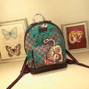 Gucci Knockoff Bengal Supreme Leather Backpack GGP8120