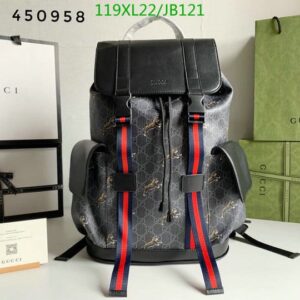 Gucci Replica Canvas Soft Backpack Bag JBG648