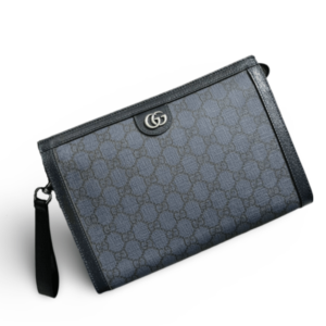 Gucci Replica Men’s Blue Ophidia GG Pouch Monogram Clutch BK8764