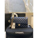 Chanel Replica Medium Night Blue Lambskin Handbag TZ4920